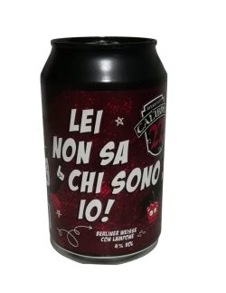 Calibro 22 Lei Non Sa Chi sono io Berliner Weisse Latt.33cl.