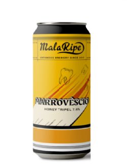 Malaripe Marrovescio Honey Tripel Latt.33cl.