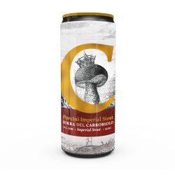 Carrobiolo Porcini Imperial Stout. Latt.33cl.