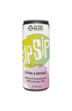 Ca' del Brado SIP SIP Citra & Mosaic Latt.33cl.