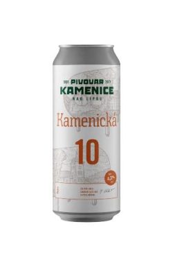 Pivovar Kamenice Kamenicka 10 Latt. 50 Cl